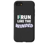 I Run Like The Winded Funny Jogger Runner Carcasa para iPhone SE (2020) / 7 / 8