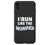 I Run Like The Winded Funny Jogger Runner Carcasa para iPhone XS Max
