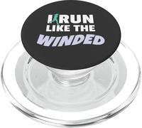 I Run Like The Winded Funny Jogger Runner PopSockets PopGrip para MagSafe
