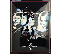 I&S/Colecciones Retro Placa de metal relieve 40 x 30 cm Celebrity Icons Abba Producto con licencia oficial y/o diseño exclusivo, metalizado