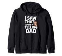 I Saw That and I'm Telling Dad Christian Meme Church |- Sudadera con Capucha