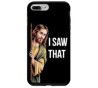I Saw That Funny Jesus Meme Cita Navidad Pascua Pastor Carcasa para iPhone 7 Plus/8 Plus