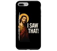 I Saw That Jesus Meme Funny Christian Cita Cristo Carcasa para iPhone 7 Plus/8 Plus