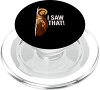I Saw That Jesus Meme Funny Christian Cita Cristo PopSockets PopGrip para MagSafe
