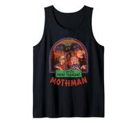 I Saw the Mothman Sci Fi Retro Vintage Funny Adult Humor Camiseta sin Mangas