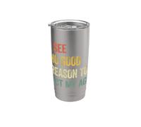 I See No Good Reason To Act My Age Vaso térmico de acero inoxidable de doble pared