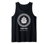 I See You - Bloom In Light Rise In Peace (Gráfico Espiritual) Camiseta sin Mangas