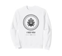 I See You - Bloom In Light Rise In Peace (Gráfico Espiritual) Sudadera