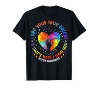 I See Your True Colors Puzzle Mes Mundial de Concientización sobre el Autismo Camiseta