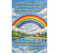 I set My rainbow in the cloud, and it shall be for the sign of the covenant between Me and the earth. The waters shall never again become a flood to destroy all flesh. Genesis 9:13-15