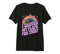 I Shaved My Flaps For This Adult Humor Funny Sarcastic Joke Camiseta Premium