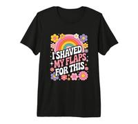 I Shaved My Flaps For This Adult Humor Funny Sarcastic Joke Camiseta Premium