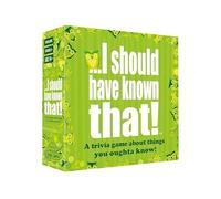 «I should have known that» (Debería haberlo sabido), Juego de Mesa El Juego de Mesa Que Trata de Las Cosas Que deberías Saber. Juego de Cartas Estilo Trivial.