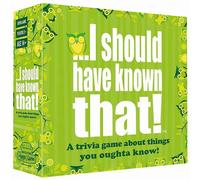 I should have known that! - Trivia Game About Things You Oughta Know! Party Family Interactive Card Game for Age 14+