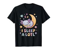 I Sleep A Lotl Cute Axolotl Girl Camiseta