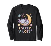 I Sleep A Lotl Cute Axolotl Girl Manga Larga