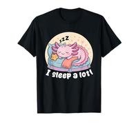 I Sleep A Lotl, Cute Axolotl Sleeping Camiseta