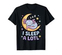 I Sleep A Lotl, Cute Axolotl Sleeping Camiseta