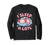 I Sleep A Lotl, Cute Axolotl Sleeping Manga Larga
