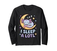 I Sleep A Lotl, Cute Axolotl Sleeping Manga Larga