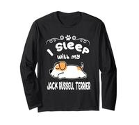 I Sleep with My Jack Russell Terrier Dog Sleeping Dogs Manga Larga