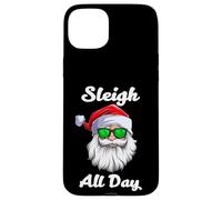 I Sleigh All Day Cool Christmas Illustration Graphic Designs Carcasa para iPhone 15 Plus