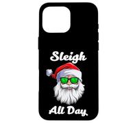 I Sleigh All Day Cool Christmas Illustration Graphic Designs Carcasa para iPhone 16 Pro MAX