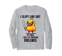 I Slept Like Shit So Today Will I Be Choosing Violence Duck Manga Larga