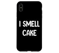 I Smell Cake Funny Food Lover Design Tees Mugs and Decor Carcasa para iPhone XS MAX