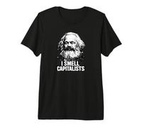 I Smell Capitalists, Karl Marx, Comunismo, Marx Camiseta Premium