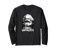 I Smell Capitalists, Karl Marx, Comunismo, Marx Manga Larga
