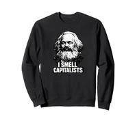 I Smell Capitalists, Karl Marx, Comunismo, Marx Sudadera