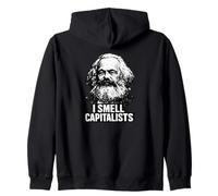 I Smell Capitalists, Karl Marx, Comunismo, Marx Sudadera con Capucha