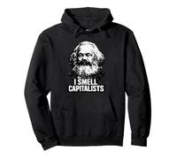 I Smell Capitalists, Karl Marx, Comunismo, Marx Sudadera con Capucha