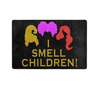 I Smell - Tapete antideslizante para puerta de niños, 36 x 24 pulgadas