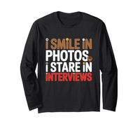 I Smile IN Photos I Stare IN INTERVIEWS Manga Larga