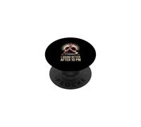 I Sound Better After 10 PM Cantante Nocturno PopSockets PopGrip Adhesivo