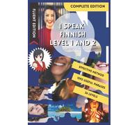 I SPEAK FINNISH LEVEL 1 AND 2: COMMON FINNISH WORDS IN CONTEXT FOR FLASH CARDS. LEARN PHRASE BOOK FOR TRAVEL. GET FLUENT WITH EASY PHRASES DICTIONARY. ... GRAMMAR. FOR BEGINNER KIDS AND ADULTS