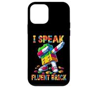 I Speak Fluent Brick Funny Blocks Master Builder Dabbing Carcasa para iPhone 12 Mini