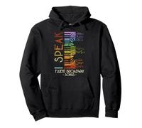 I Speak Fluent Broadway Canciones Retro Piano Musical Lover Sudadera con Capucha