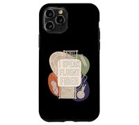 I Speak Fluent Fiber Funny Weaver Knitting Yarn Craft Carcasa para iPhone 11 Pro