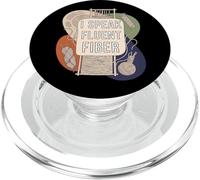 I Speak Fluent Fiber Funny Weaver Knitting Yarn Craft PopSockets PopGrip para MagSafe
