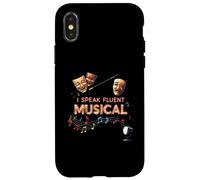 I Speak Fluent Musical Theater Broadway Show Design Carcasa para iPhone X/XS