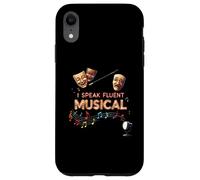 I Speak Fluent Musical Theater Broadway Show Design Carcasa para iPhone XR