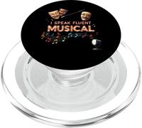 I Speak Fluent Musical Theater Broadway Show Design PopSockets PopGrip para MagSafe