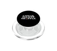 I Speak Fluent Shuffle for Music PopSockets PopGrip para MagSafe