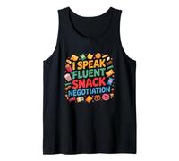 I Speak Fluent Snack Negotiation Camiseta sin Mangas