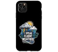 I Speak Fluent Weather Funny Meteorologist Forecast Carcasa para iPhone 11 Pro MAX