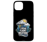 I Speak Fluent Weather Funny Meteorologist Forecast Carcasa para iPhone 15 Plus