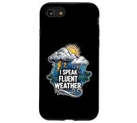 I Speak Fluent Weather Funny Meteorologist Forecast Carcasa para iPhone SE (2020) / 7/8
